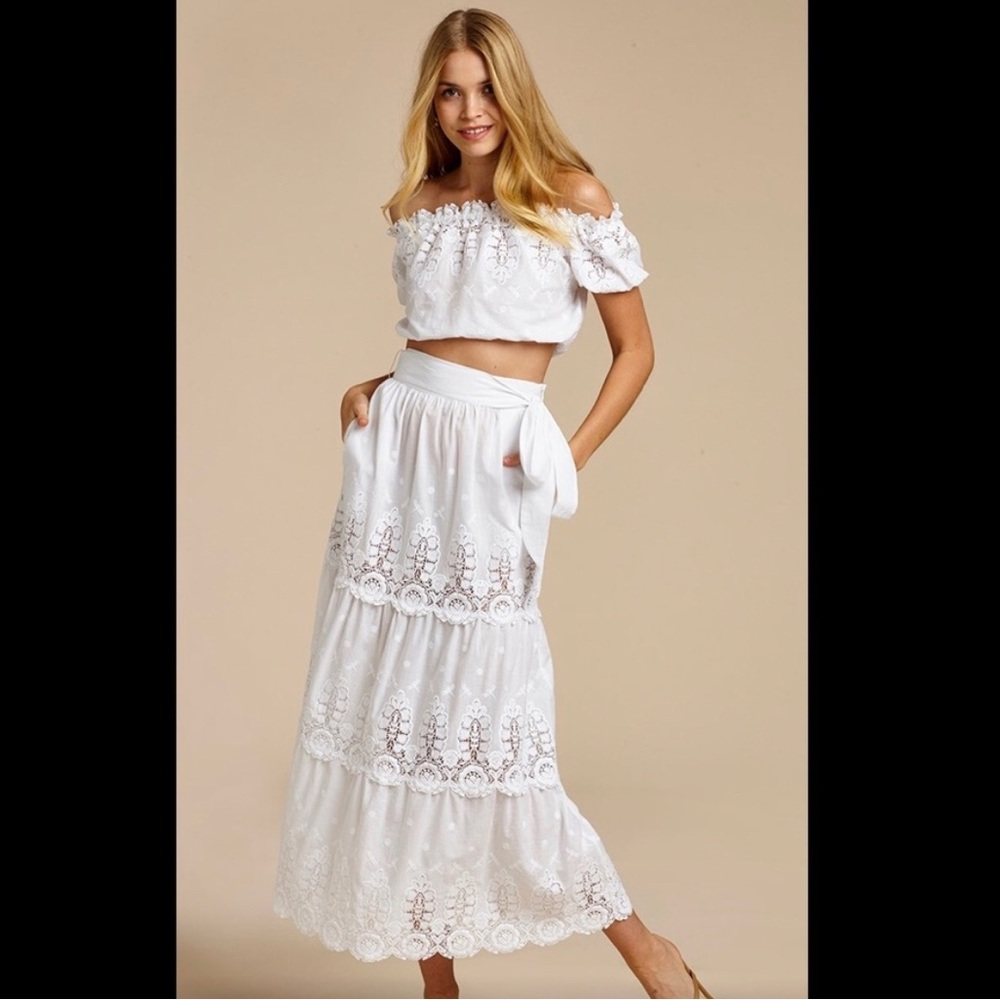 Miguelina Skirt and Top Set XS